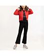 Red Denim Jacket: