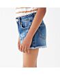 Ripped Denim Shorts