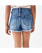 Ripped Denim Shorts