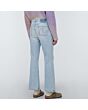 Ripped Flared Leg Jeans