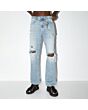 Ripped Wide Leg Jeans