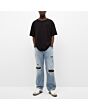 Ripped Wide Leg Jeans