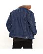 Sherpa Collar Denim Jacket
