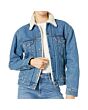 Sherpa Lined Jeans Jacket