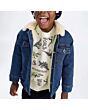 Sherpa Lined Denim Jacket