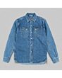 western style denim shirt