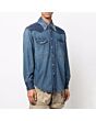 Two Tone Denim Shirt
