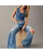 V-Neck Denim Vest