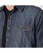Slim Fit Denim Western Shirt