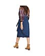Wrap Midi Skirt