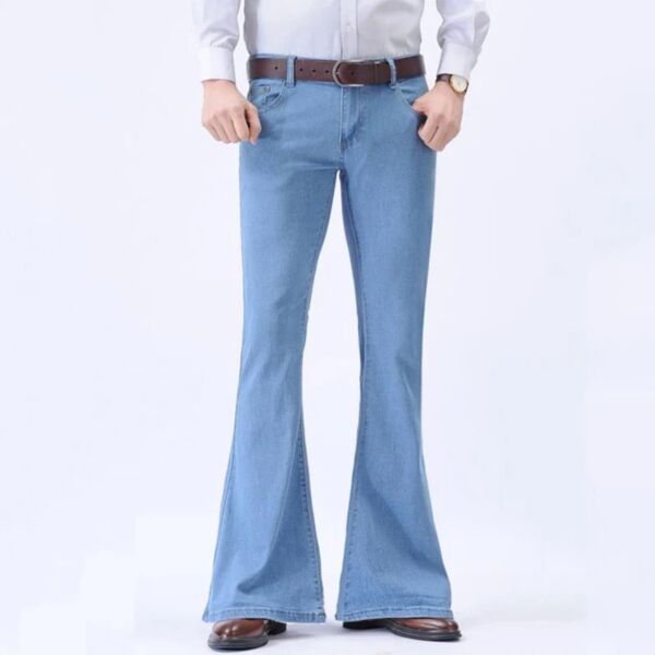 Flared Log Flared Jeans - Mens Flare Pants-Jeanszilla