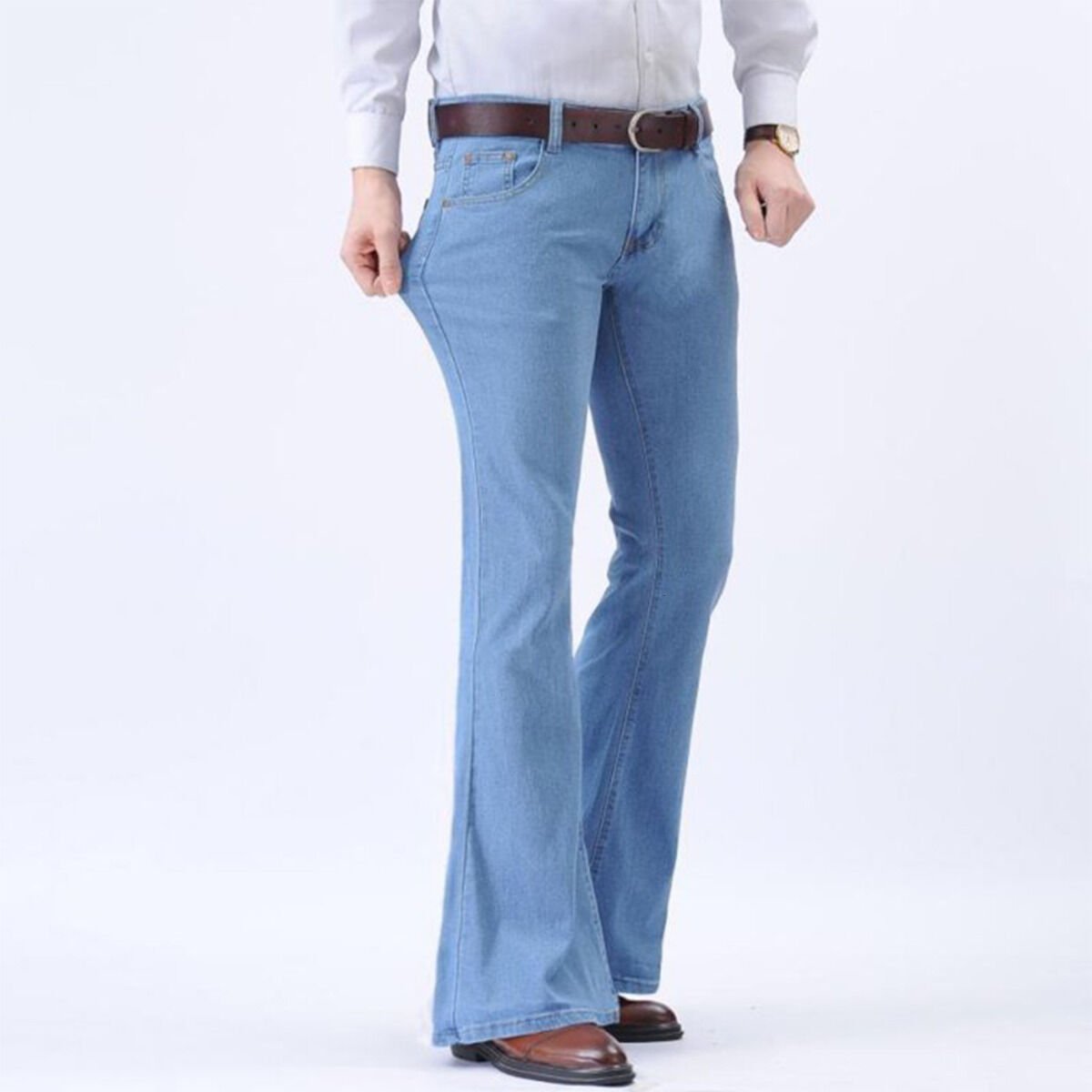Low Rise Bell Bottom Jeans - Low Rise Flare Jeans