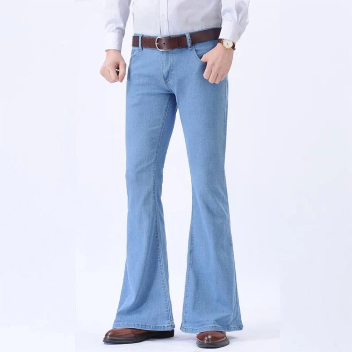 Flared Log Low Rise Flared Leg Jeans - Flare Low Jeans