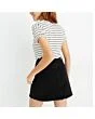 Black Denim Mini Skirt