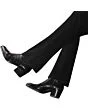 Black Flared Leg Jeans