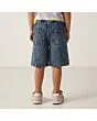 Bleached Jean Shorts