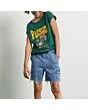 Cargo Denim Shorts
