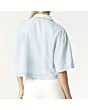 Crop Denim Shirt