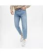 Cropped Straight Leg Jeans
