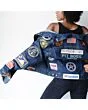 Denim Jacket With Patches