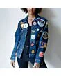 Denim Jacket With Patches