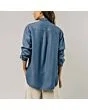 Denim Oversized Blouse 