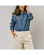 Denim Oversized Blouse 
