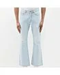 Distressed Bell Bottom Jeans