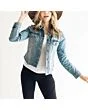 Distressed Denim Jacket 