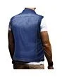 Distressed Denim Vest