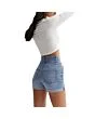 High Waist Denim Shorts