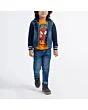 Hooded Denim Jacket
