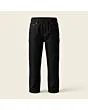 Kids' pull-on jeans, made to measure, black denim