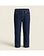 Kids' pull-on jeans, made to measure, dark wash