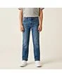 Kids' regular jeans, made to measure, worn on a model