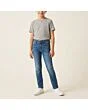 Kids' slim jeans, made to measure, worn on a model
