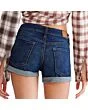 Low Rise Denim Shorts