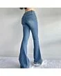 Low Rise Flared Jeans
