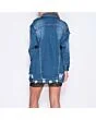 Oversized Distressed Denim Jacket