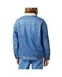 Oversized Sherpa Denim Jacket