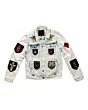 Patched Denim Jacket 