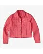 Pink Denim Jacket