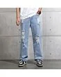 Ripped Straight Leg jeans