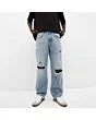 Ripped Wide Leg Jeans