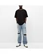 Ripped Wide Leg Jeans