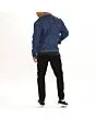 Sherpa Collar Denim Jacket
