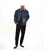 Sherpa Collar Denim Jacket