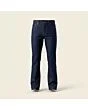 Men's bootcut jeans, made to measure, dark wash