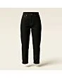 Women's mom jeans, made to measure, black denim
