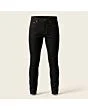 Men's skinny jeans, made to measure, black denim